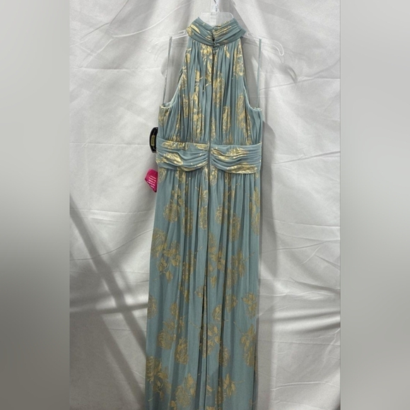 Jessica Howard Formal Gown 12/14 NWT – Blue-Green & Gold Evening Dress, Holiday - Picture 2 of 5